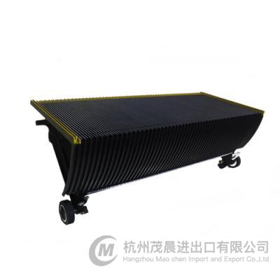 Escalator Parts Painted Three Frame Aluminum Alloy Black Step Flat Tooth 1000mm