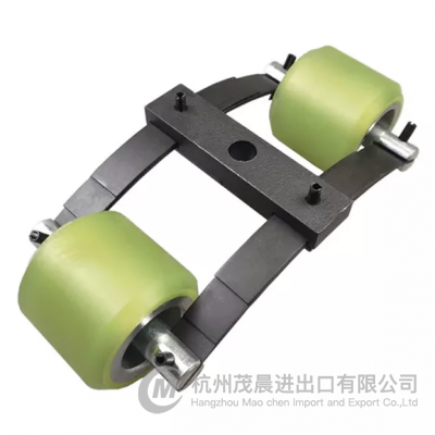 Mitsubishi Escalator Pressure Roller 60*55*6202 With Double Roller Roller Assembly